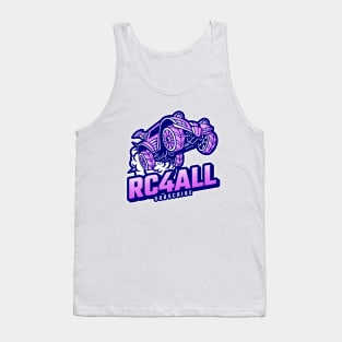 Logo in Pink Tank Top